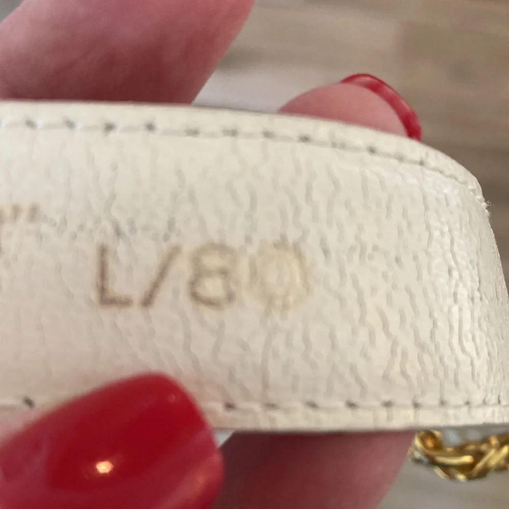Vintage Paloma Picasso leather belt